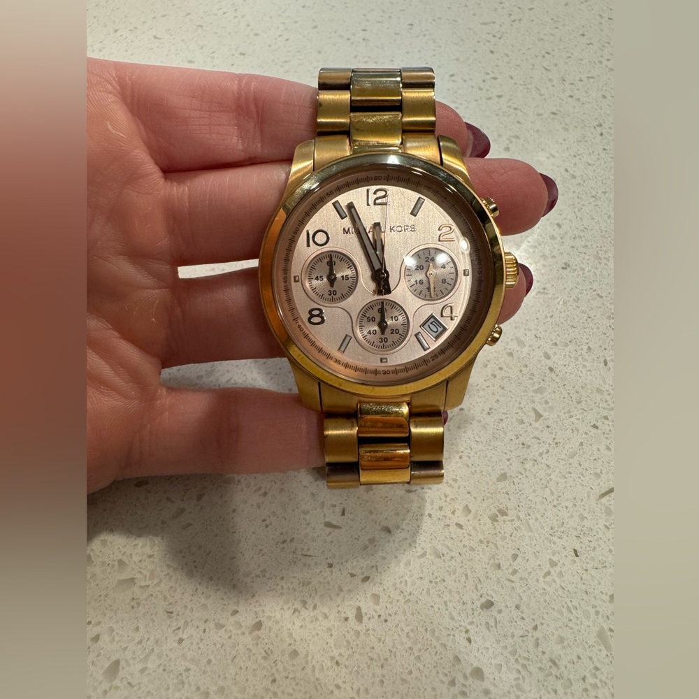 Rose Gold Michael Kors Watch